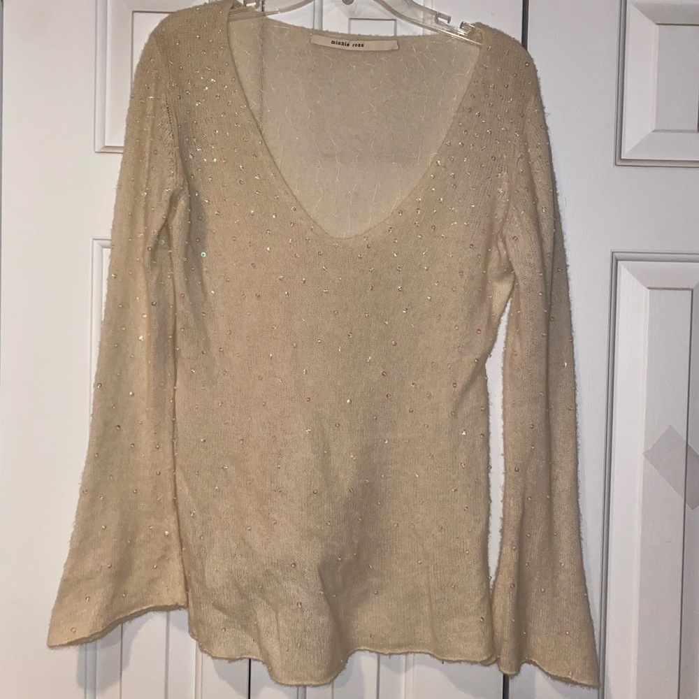 MINNIE ROSE CASHMERE SWEATER